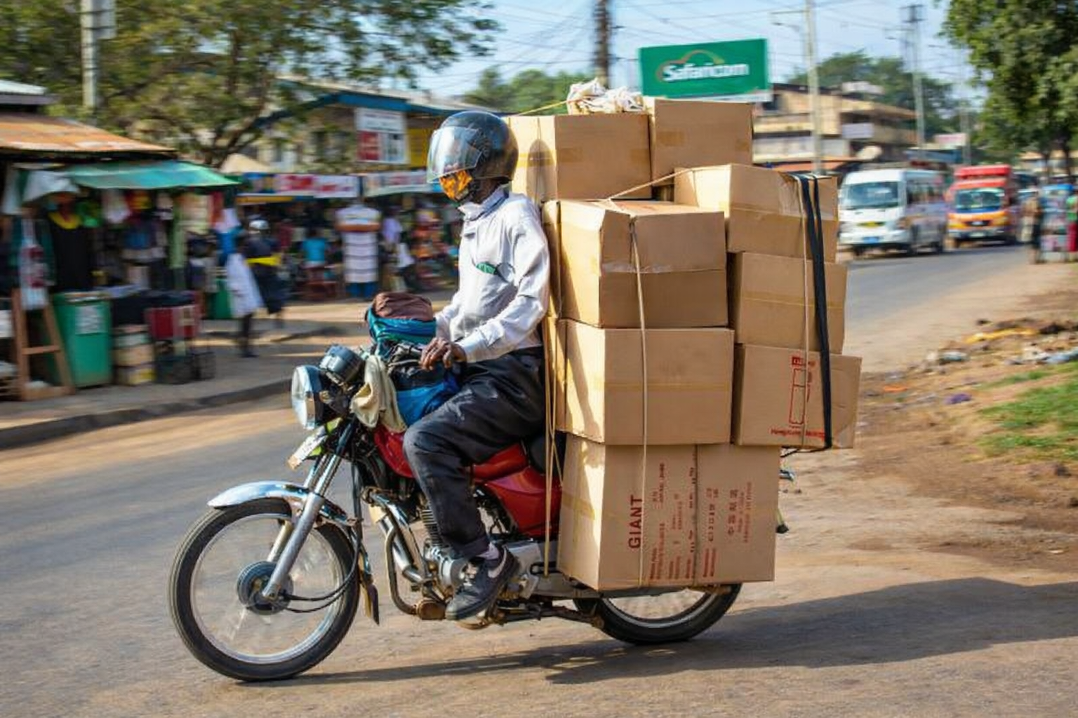 truck and boda boda logistics